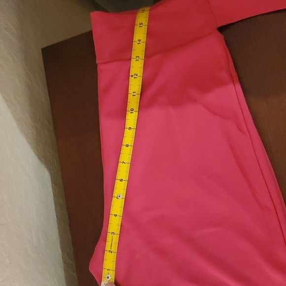 VTG hot pink wide leg polyester blend pants - Picture 11 of 11